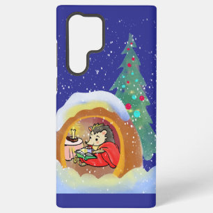 Weihnachtsbaum und Igel Samsung Galaxy Hülle