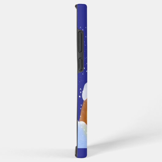 Weihnachtsbaum und Igel Samsung Galaxy Hülle (Rechte Seite)