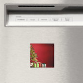 Weihnachtsbaum und Parzellen Magnet (In Situ (Geschirrspüler))
