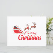 Weihnachtsbaum und Rentiere (Stehend Vorderseite)