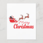 Weihnachtsbaum und Rentiere (Vorderseite)