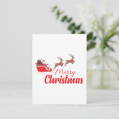 Weihnachtsbaum und Rentiere (Stehend Vorderseite)