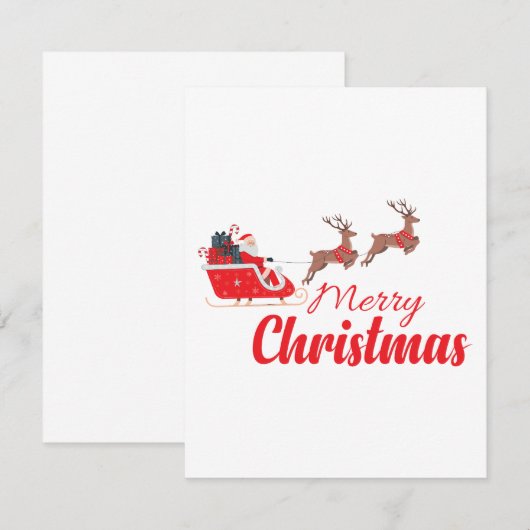 Weihnachtsbaum und Rentiere (Vorne/Hinten)