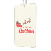 Weihnachtsbaum und Rentiere Autolufterfrischer (Links)