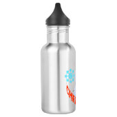 Weihnachtsbaum und Schneemann Trinkflasche (Links)