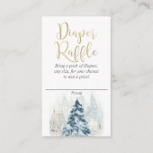 Weihnachtsbaum- und Schneeschlittenkarten Begleitkarte (Vorderseite)