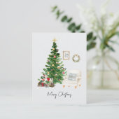 Weihnachtsbaum und Sofabett Weihnachten (Stehend Vorderseite)