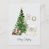 Weihnachtsbaum und Sofabett Weihnachten (Vorderseite)