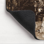 Weihnachtsbaum und Spielzeug Circa 1900 Mousepad F (Ecke)