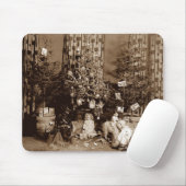 Weihnachtsbaum und Spielzeug Circa 1900 Mousepad F (Mit Mouse)