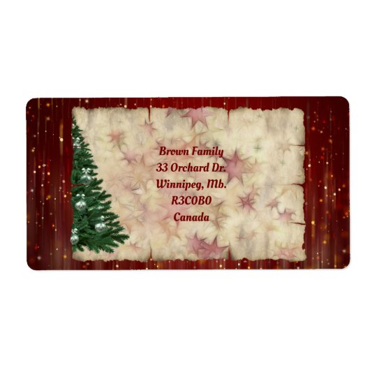 Weihnachtsbaum und Starry Theme (Vorne)