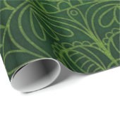 Weihnachtsbaum und Strumpf Whimsey Geschenkpapier (Rolleneckpunkt)