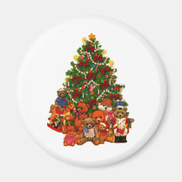 Weihnachtsbaum und Teddy Bears Magnet