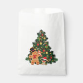 Weihnachtsbaum und -verzierungen  geschenktütchen (Vorderseite)