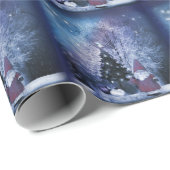 Weihnachtsbaum und Weihnachtsbaum Geschenkpapier (Rolleneckpunkt)