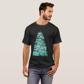 Weihnachtsbaum und Zwiebelleuchten T-Shirt (Vorne ganz)