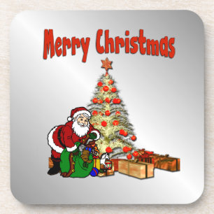 Weihnachtsbaum Untersetzer