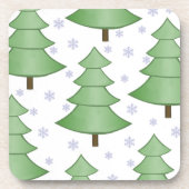 Weihnachtsbaum-Untersetzer Getränkeuntersetzer (Vorderseite)