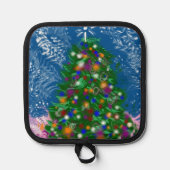 Weihnachtsbaum v1 topflappen (Vorderseite)