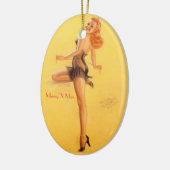 WEIHNACHTSBAUM VERZIERT - BUTTON HERAUF GALLONEN - KERAMIKORNAMENT (Links)