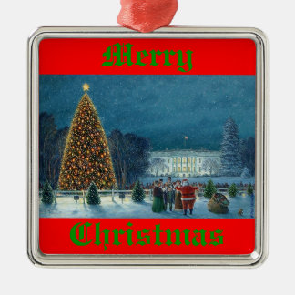 Weihnachtsbaum-" Verzierung Pauls McGehee Silbernes Ornament