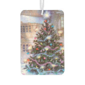Weihnachtsbaum Vintag Autolufterfrischer (Rückseite)