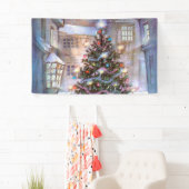 Weihnachtsbaum Vintag Banner (Insitu)