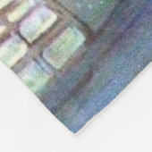 Weihnachtsbaum Vintag Fleecedecke (Ecke)