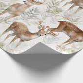 Weihnachtsbaum Vintag Geschenkpapier (Ecke)