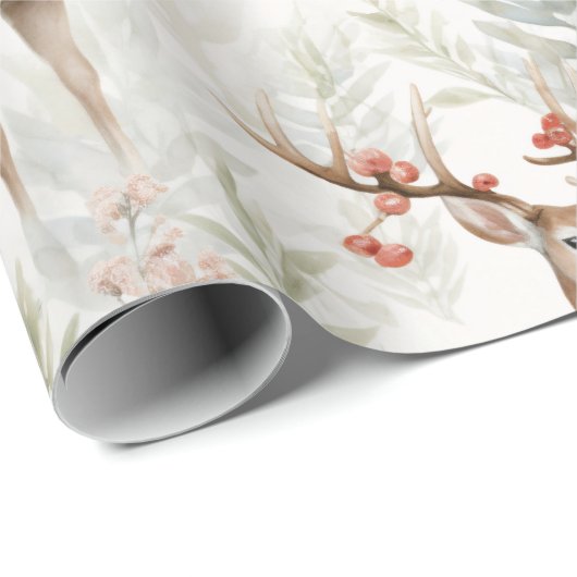 Weihnachtsbaum Vintag Geschenkpapier (Rolleneckpunkt)