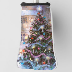 Weihnachtsbaum Vintag Golf Headcover