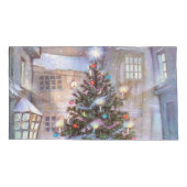 Weihnachtsbaum Vintag Kissenbezug (Rückseite)