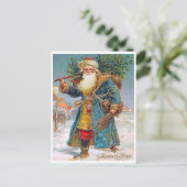 Weihnachtsbaum, Vintag Postkarte (Stehend Vorderseite)