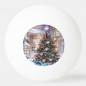 Weihnachtsbaum Vintag Tischtennisball (Vorderseite)