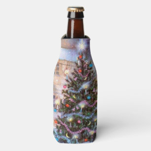Weihnachtsbaum Vintage Flaschenkühler