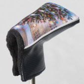 Weihnachtsbaum Vintage Golf Headcover (3/4 Vorderseite)