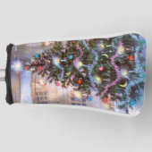 Weihnachtsbaum Vintage Golf Headcover (Vorderseite)