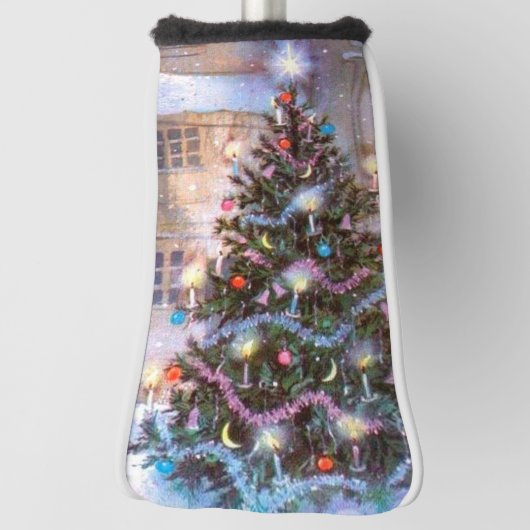 Weihnachtsbaum Vintage Golf Headcover (Rotieren 90)
