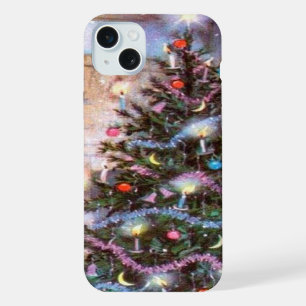 Weihnachtsbaum Vintage iPhone Hülle