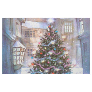 Weihnachtsbaum Vintage Stoff