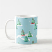 Weihnachtsbaum Vintage Tasse (Links)