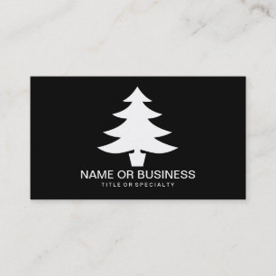 Weihnachtsbaum Visitenkarte
