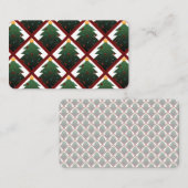 Weihnachtsbaum Visitenkarte (Vorne/Hinten)