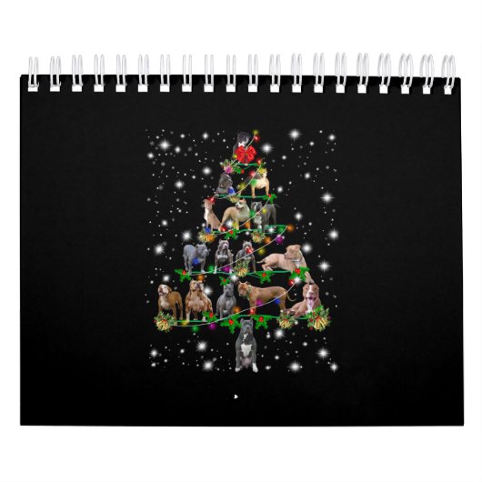 Weihnachtsbaum von Pitbull, bedeckt durch Blitzlic Kalender (Titelbild)