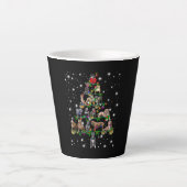 Weihnachtsbaum von Pitbull, bedeckt durch Blitzlic Milchtasse (Vorderseite)