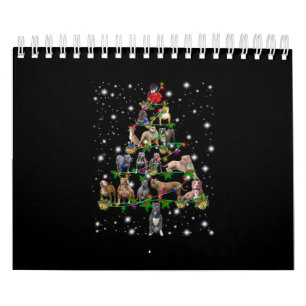 Weihnachtsbaum von Pitbull, gedeckt durch Blitzlic Kalender