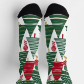 Weihnachtsbaum-Wald-Socken Socken (Oben)