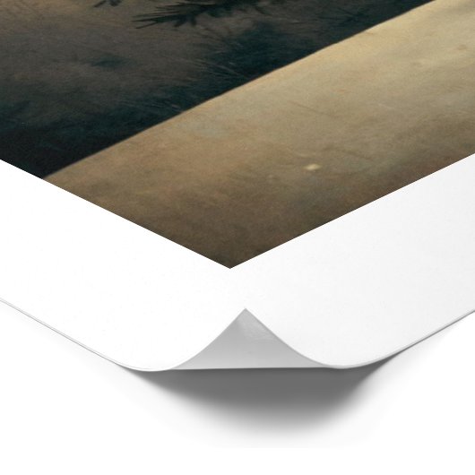 Weihnachtsbaum Wall Art Poster (Ecke)