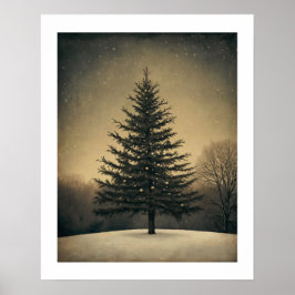 Weihnachtsbaum Wall Art Poster