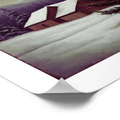 Weihnachtsbaum Wall Art Poster (Ecke)